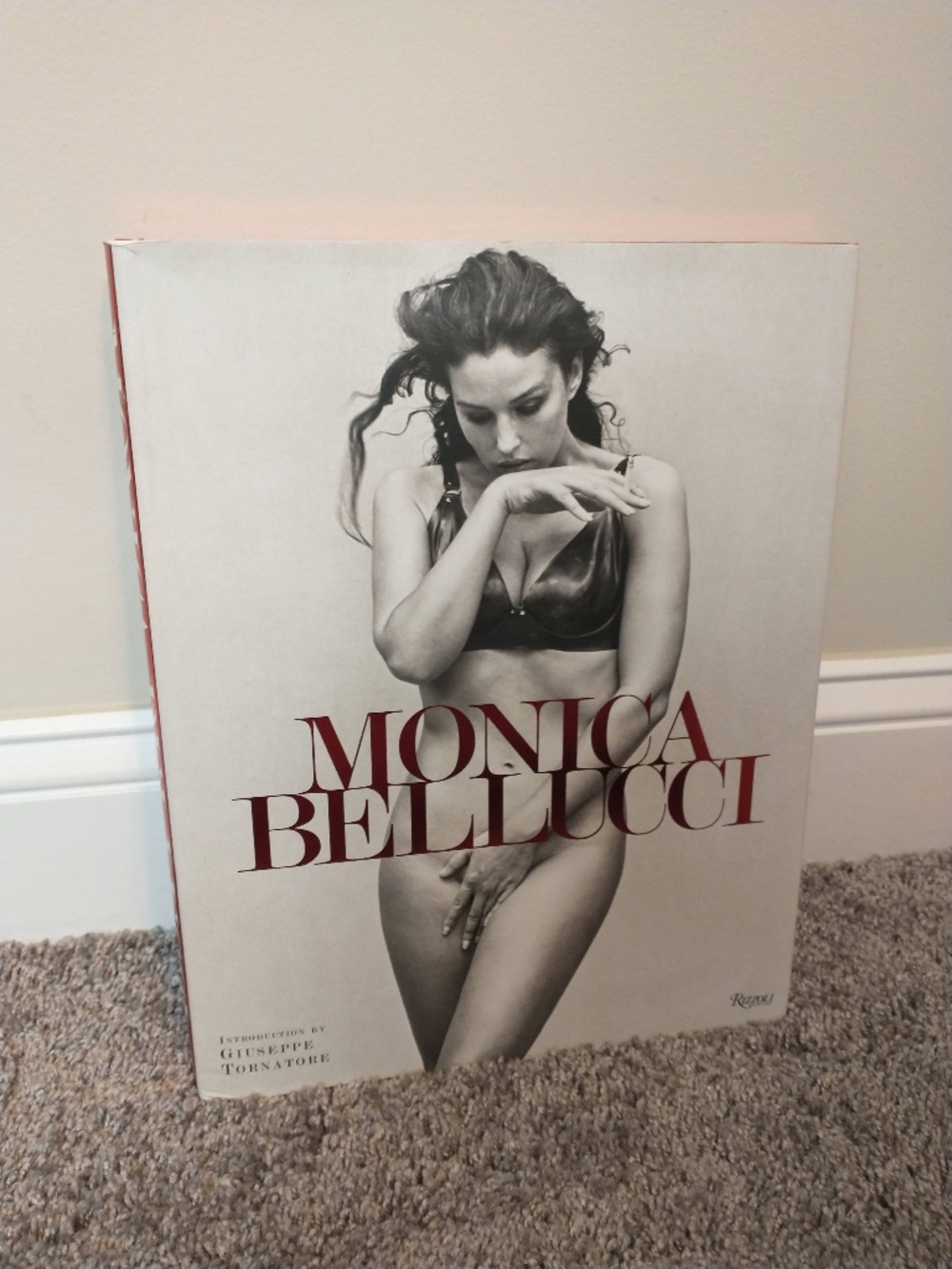 Monica Bellucci by Monica Bellucci (2010, Hardcover) - RARE